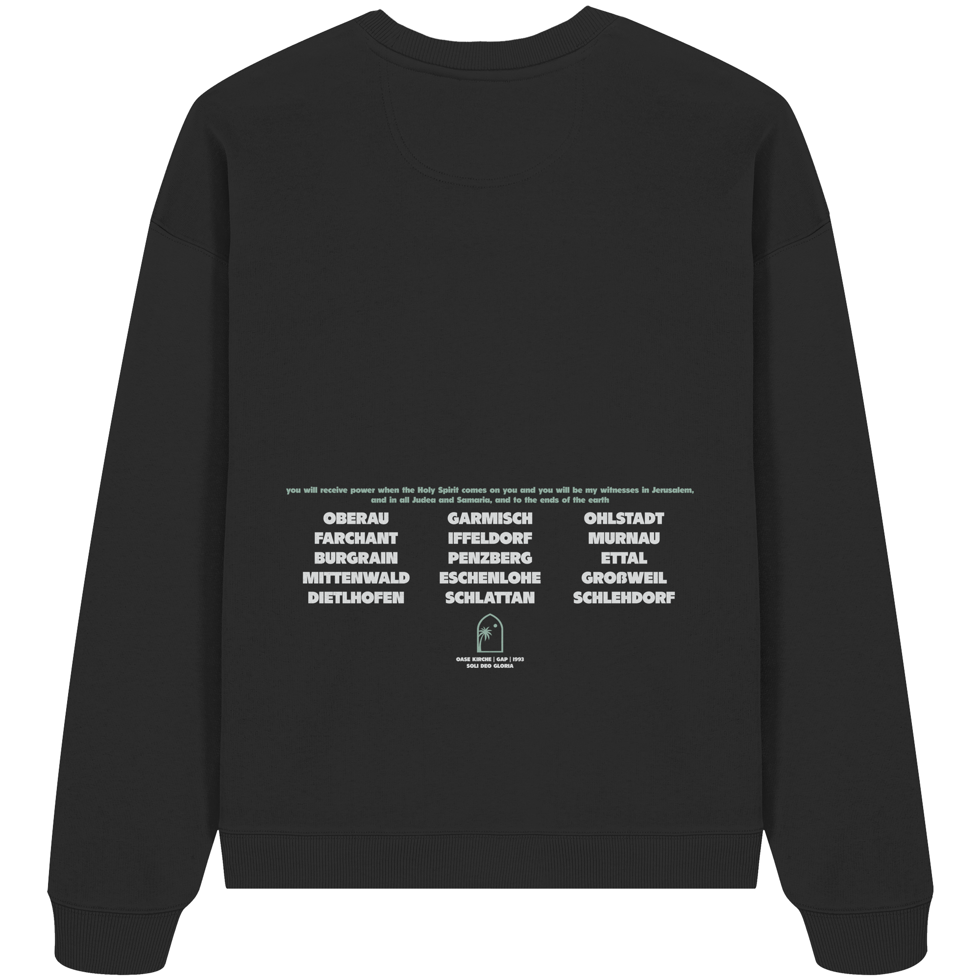 To the Ends of the Earth - Organic Oversize Sweatshirt – Bild 4
