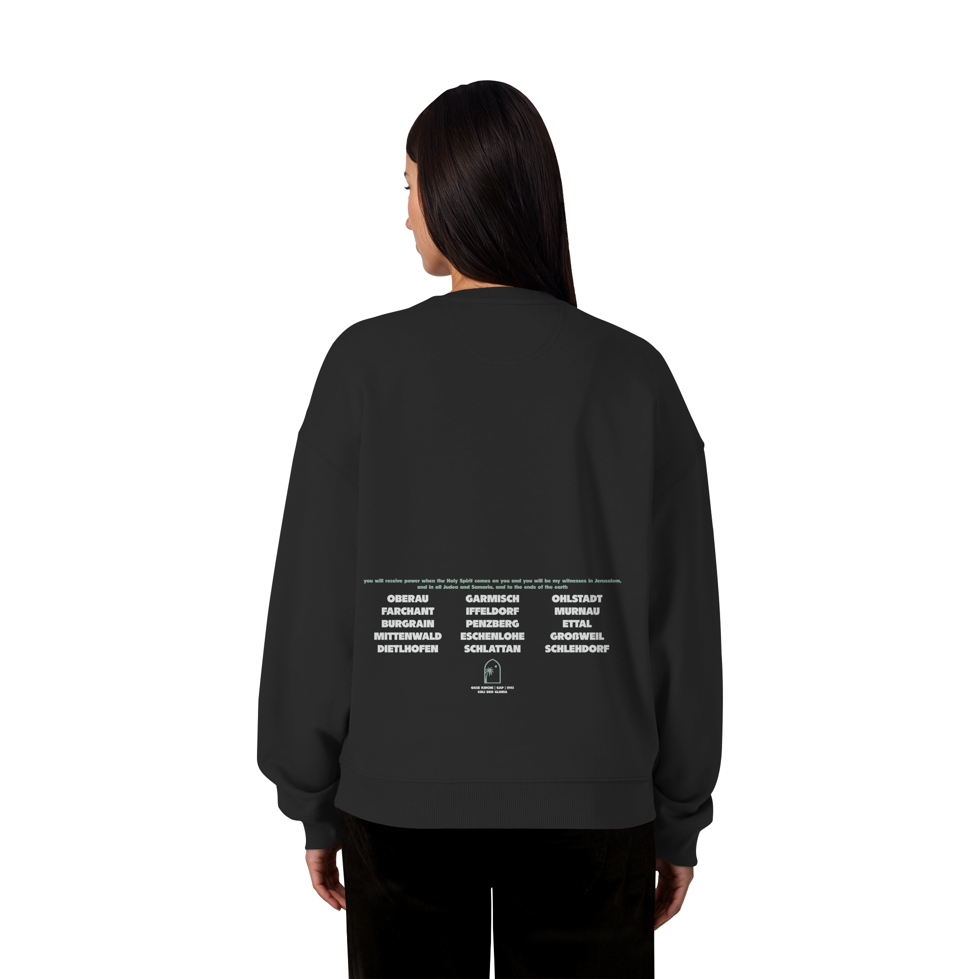 To the Ends of the Earth - Organic Oversize Sweatshirt – Bild 5