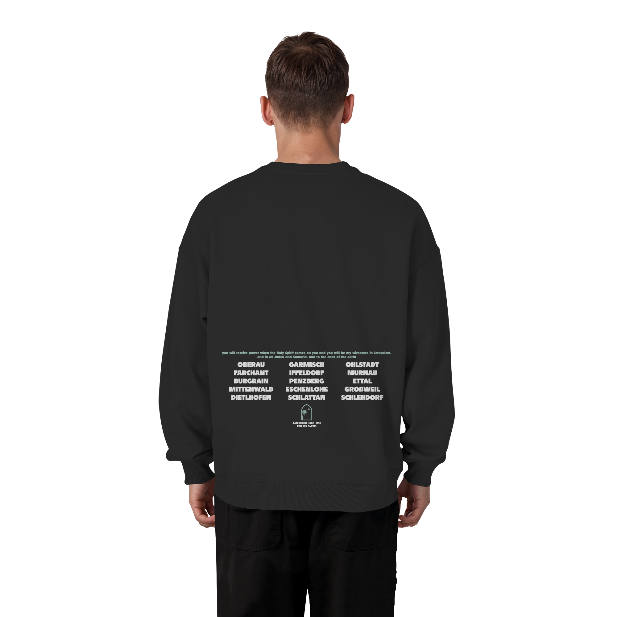 To the Ends of the Earth - Organic Oversize Sweatshirt – Bild 6
